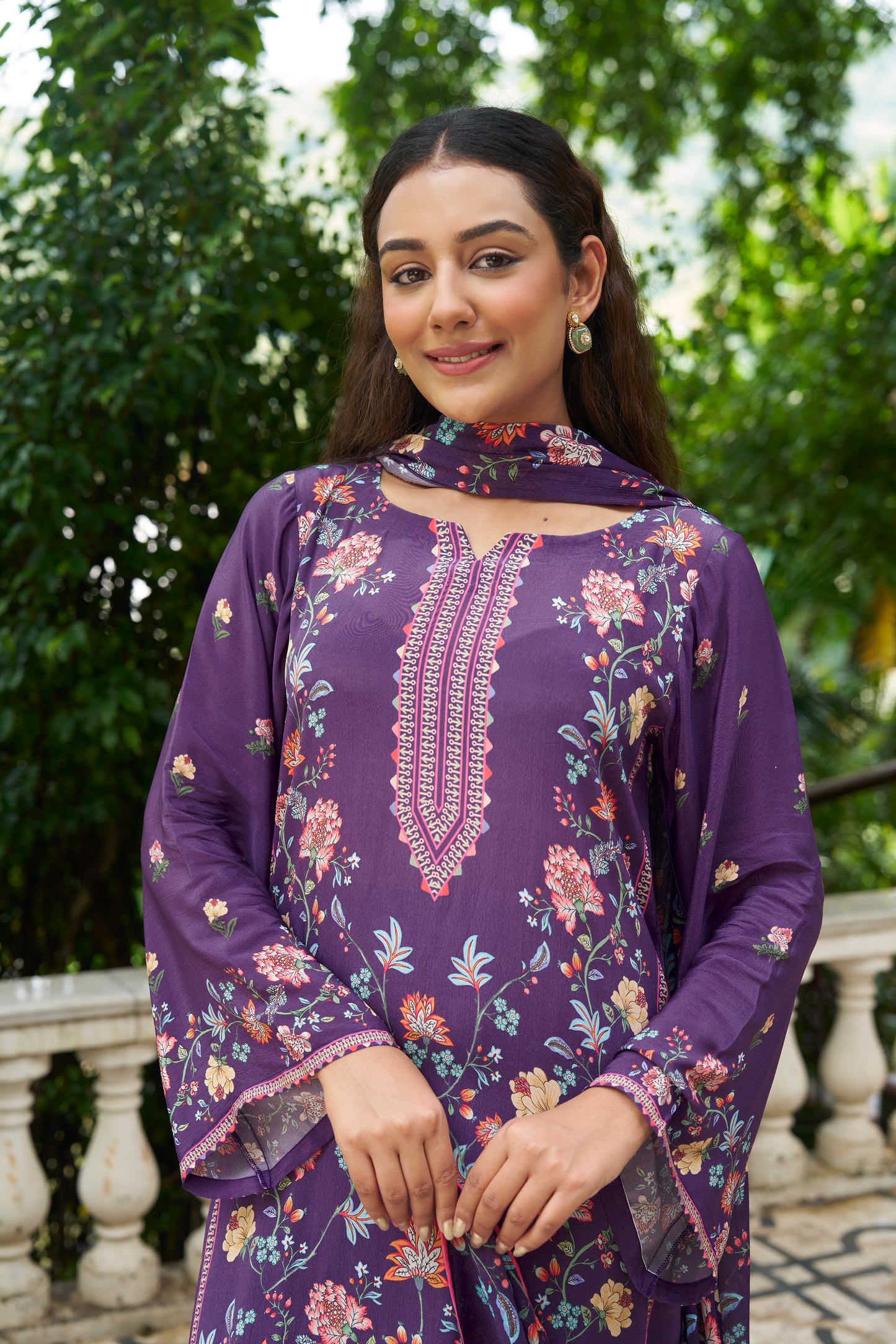 LAVANYA - Purple Suit Set