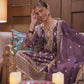 Shreya Lakhani in IRA - Purple Organza A-line Suit Set
