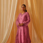 NOOR - Pink Chanderi Suit Set