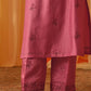 NOOR - Pink Chanderi Suit Set