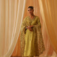 Ishita Sandhu in MEERA - Yellow Chanderi Suit Set