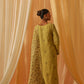 Ishita Sandhu in MEERA - Yellow Chanderi Suit Set