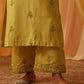 Ishita Sandhu in MEERA - Yellow Chanderi Suit Set