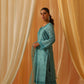 MUNIR - Blue Chanderi Suit Set