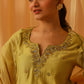 ROOP - Yellow Chanderi Suit Set