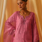 GULHAR - Pink Chanderi Suit Set