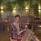 Shreya Lakhani in IRA - Purple Organza A-line Suit Set