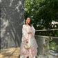 Mehak Jain in Gul-Khera - Ivory White Chanderi Embroidered Suit Set.