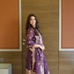 Pallavi Kakkar in IRA - Purple Organza A-line Suit Set