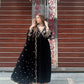 Guneet Kaur in MUKHDA - Velvet Black Anarkali Set