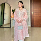 Akshita Rohilla in Gulbagh - Peach Embroidered Suit Set.