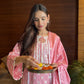 APOORVA SHARMA in AMBER - Pink Cotton Suit Set