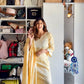 Kishwer Merchant in DHOOP - Yellow Cotton Suit Set