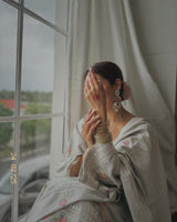 Isha Borah (@ishaborah) CHHAYA - Grey Cotton Suit Set