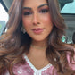 Nia Sharma in VAYU - Pink Cotton Suit Set