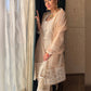 Urvashi Dholakia in Hazel Beige Chanderi Suit Set