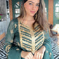 Amita Singh (@amitasinghh) VANI - Green Organza Sharara Set