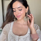 Amita Singh in Hazel Beige Chanderi Suit Set