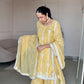 Anushka Sethi in Nazneen - Yellow Organza Sharara Set