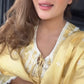 Leena Bhushan (@facestoriesbyleenabhusan) in KIRAN - Yellow Cotton Suit Set