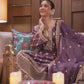 Shreya Lakhani in IRA - Purple Organza A-line Suit Set