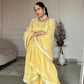 Anushka Sethi in Nazneen - Yellow Organza Sharara Set