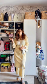 Kishwer Merchant in DHOOP - Yellow Cotton Suit Set