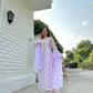 Nandita Miglani in Kalgi - Lavender Embroidered Suit Set.