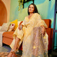 Manali Gandhi in TRISHNA - Lime Yellow Chanderi Suit Set
