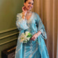 Sania Chadha in JHEEL - Blue Cotton Suit Set