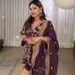 Shivangini Singh Rathore in NAYAB - Purple Organza Farsi Salwar Set