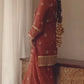 Radhika Bhardwaj Prakash in SIYAH - Rust Organza Sharara Set