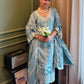 Sania Chadha in JHEEL - Blue Cotton Suit Set