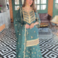 Amita Singh (@amitasinghh) VANI - Green Organza Sharara Set
