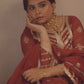 Radhika Bhardwaj Prakash in SIYAH - Rust Organza Sharara Set
