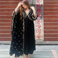 Guneet Kaur in MUKHDA - Velvet Black Anarkali Set