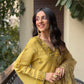 Mehak Jain in MEERA - Yellow Chanderi Suit Set