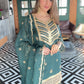 Amita Singh (@amitasinghh) VANI - Green Organza Sharara Set