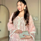 Akshita Rohilla in Gulbagh - Peach Embroidered Suit Set.