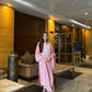 APOORVA SHARMA in AMBER - Pink Cotton Suit Set