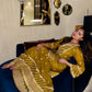 Tridha Choudhury in CHARVI - Yellow Organza Sharara Set