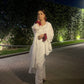 Anmol Bhatia in Aseem Ivory White Embroidered Straight Suit Set