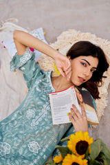 NEER - Blue Cotton Suit Set