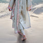 SHABH - Grey Cotton Suit Set