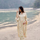 SUKOON - Beige Cotton Suit Set