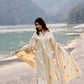SUKOON - Beige Cotton Suit Set