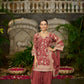 NYRA - Rust Organza Farsi Salwar Set