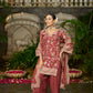 NYRA - Rust Organza Farsi Salwar Set