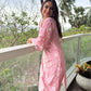 Nia Sharma in VAYU - Pink Cotton Suit Set