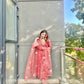 Mehak Jain in Rust Chanderi Silk Suit Set